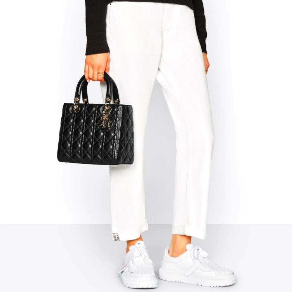 NEW MEDIUM LADY DIOR BAG